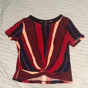 fitted cropped t-shirt